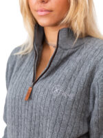 Xtreme Woolly Pully - Grey with Grey Fleece Lining