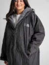 Xtreme Black Waterproof Jacket With Grey Fleece Lining