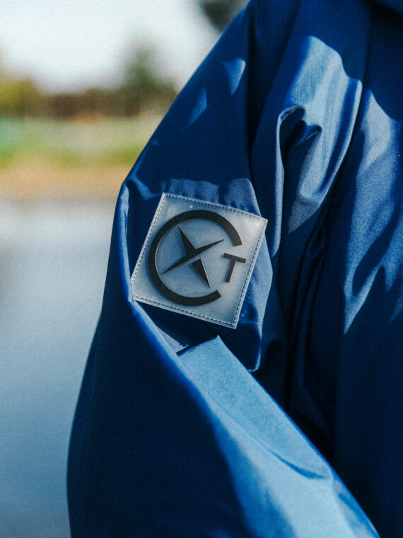 Xtreme Blue Changing Robe with Blue Fleece Lining