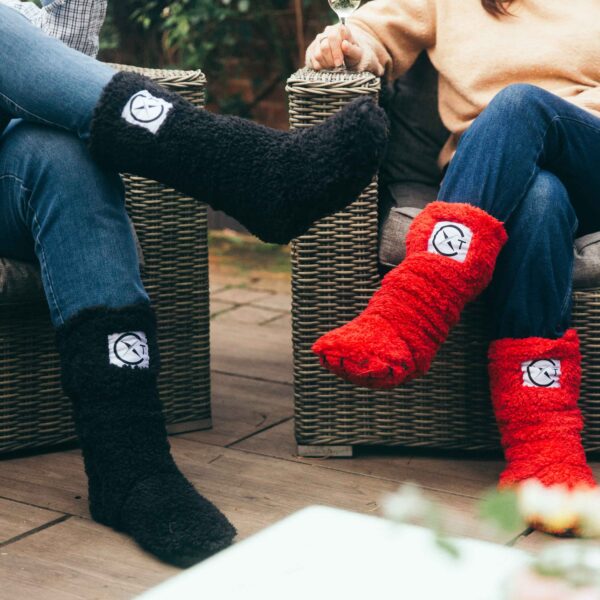 Black & Red Xtreme Socks