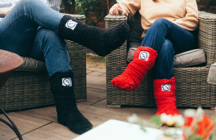 Black & Red Xtreme Socks