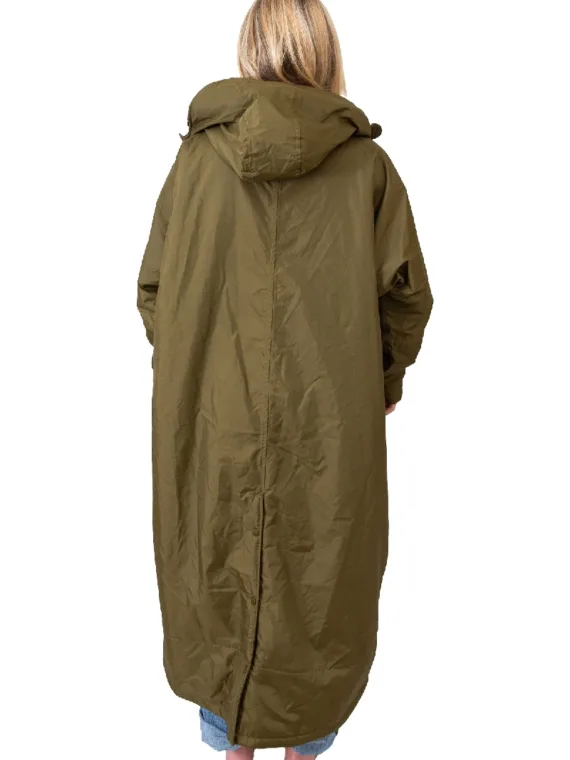 Xtreme Green Waterproof Jacket With Black Fleece Lining