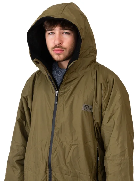 Xtreme Green Waterproof Jacket With Black Fleece Lining