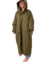 Xtreme Green Waterproof Jacket With Black Fleece Lining
