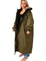 Xtreme Green Waterproof Jacket With Black Fleece Lining