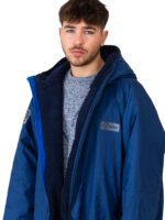 Xtreme Blue Changing Robe with Blue Fleece Lining