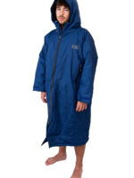Xtreme Blue Changing Robe with Blue Fleece Lining