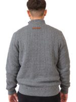 Xtreme Woolly Pully - Grey with Grey Fleece Lining
