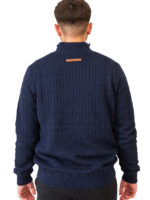 Xtreme Woolly Pully - Blue with Blue Fleece Lining