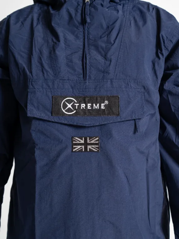 Xtreme Waterproof Pullover 1/4 Zip Jacket in Navy - Unisex