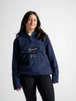 Xtreme Waterproof Pullover 1/4 Zip Jacket in Navy - Unisex