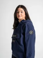 Xtreme Waterproof Pullover 1/4 Zip Jacket in Navy - Unisex